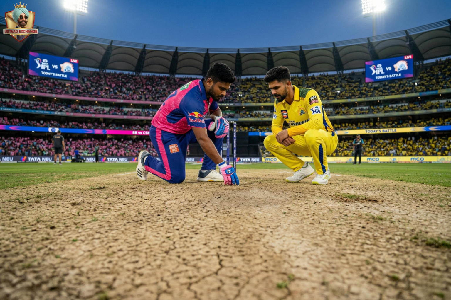 RR vs CSK pitch report