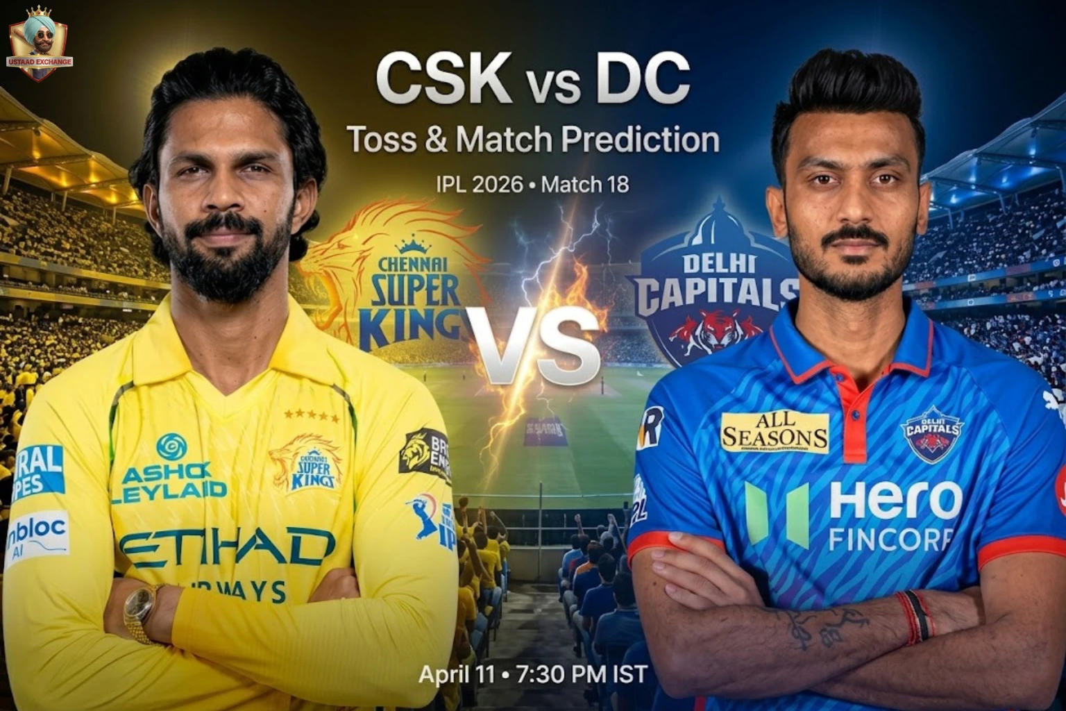 CSK vs DC