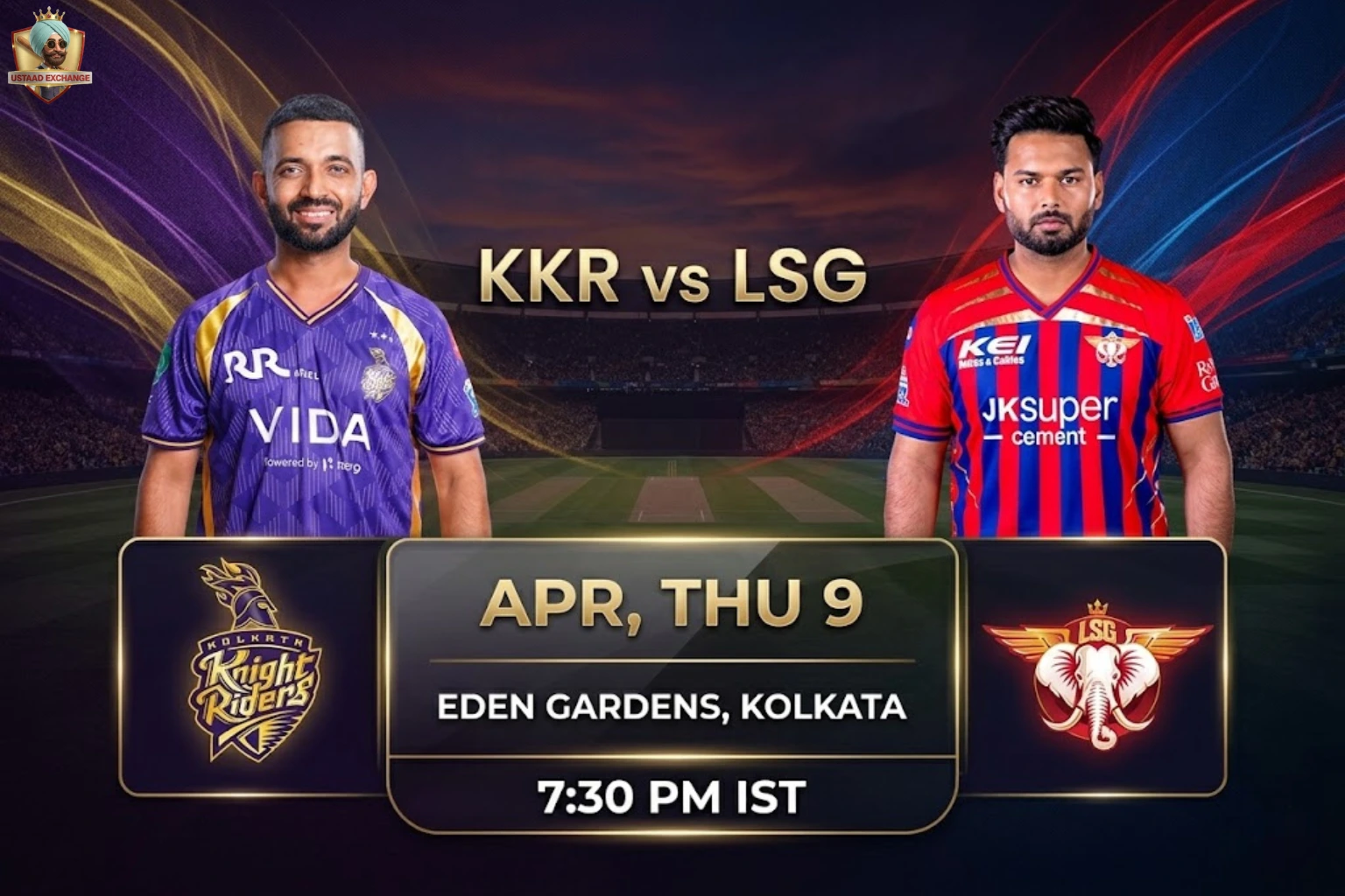 KKR vs LSG