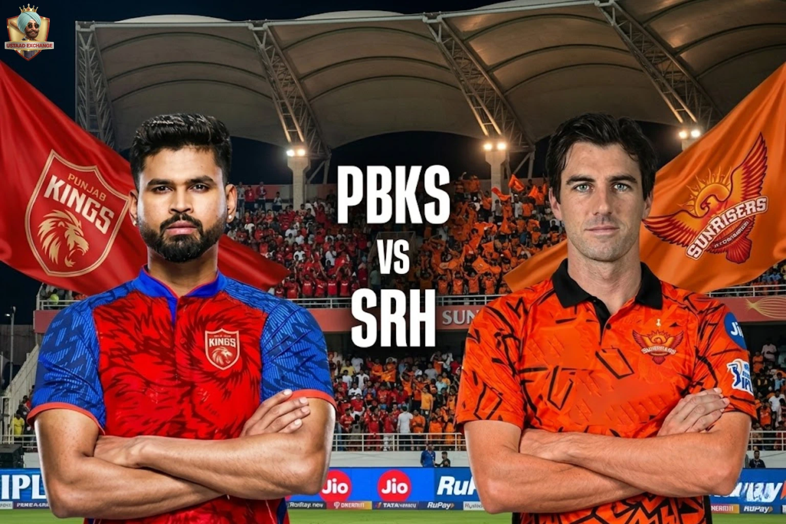 PBKS vs SRH