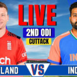 England vs India, 2nd ODI